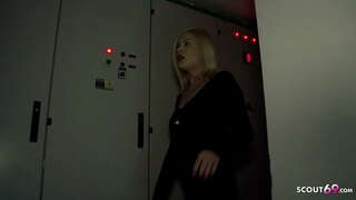 B. Teen bl&amp;auml; st schnell meinen zum Dank nach einer Stranka-Nemški Amaterski